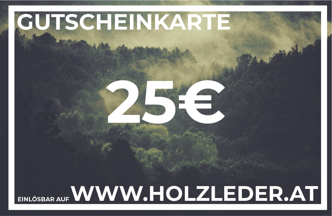 Holzleder® Gutscheinkarte